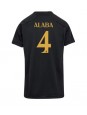 Real Madrid David Alaba #4 Kolmaspaita Naisten 2023-24 Lyhythihainen